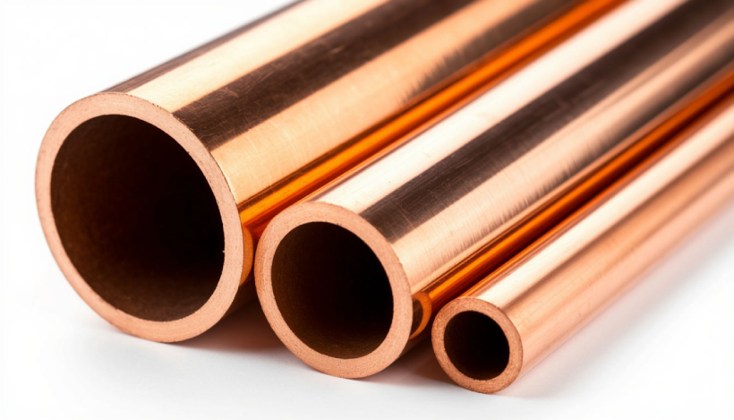 Труба медная неотожженная, диаметр 6.35